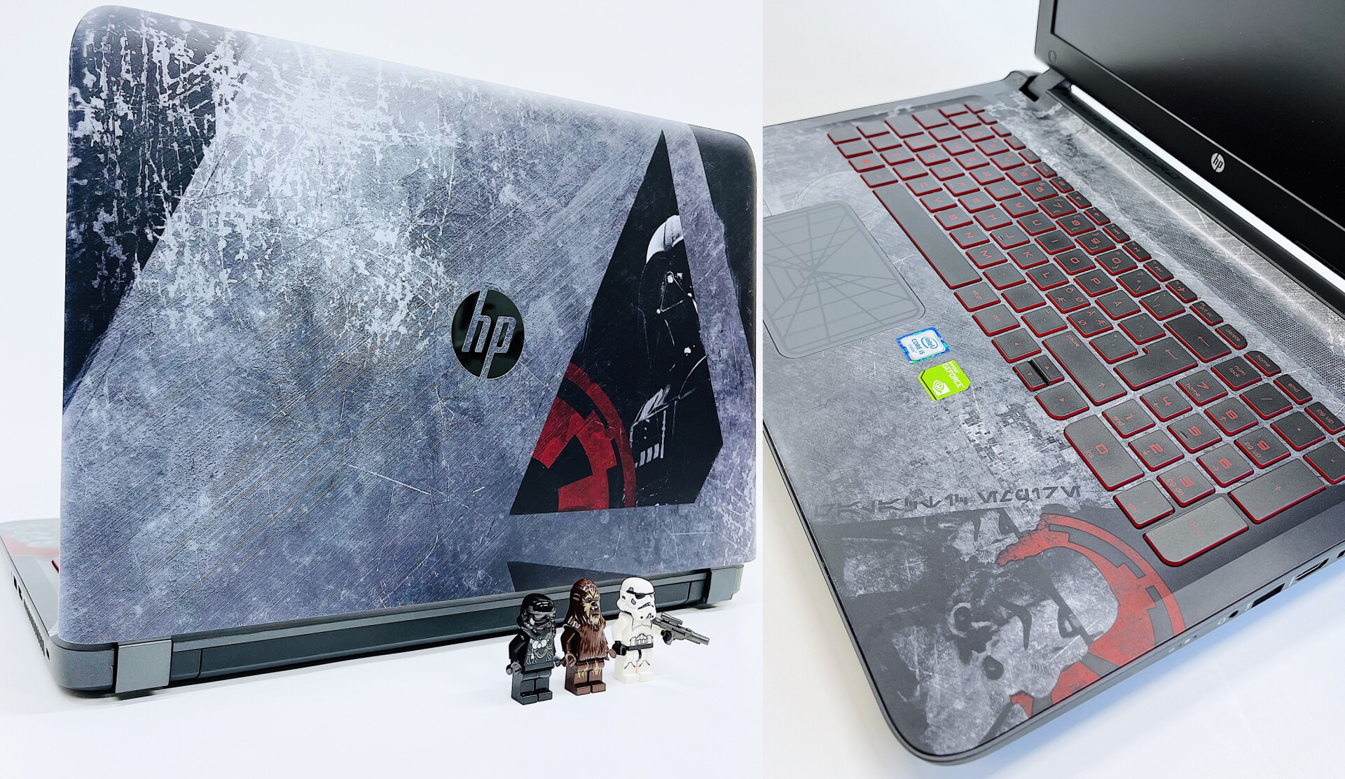 Star wars edition dator som kom in till räddningsstationen på Inrego.